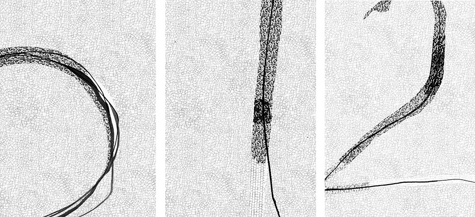 The preparatory drawings for the mosaic