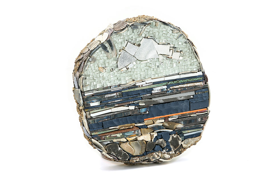 pierre bleue, micro-paysage en mosaïque, atelier emaaa
